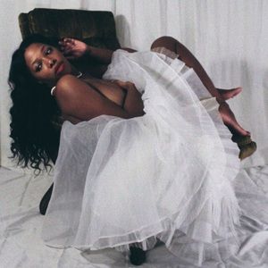 High low tulle skirt